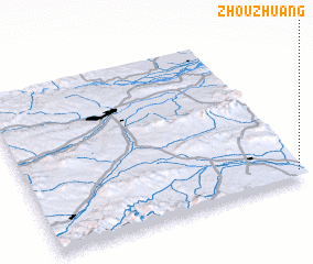 3d view of Zhouzhuang