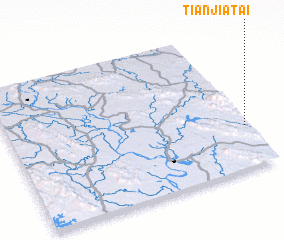 3d view of Tianjiatai