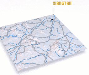3d view of Xiangtan
