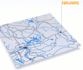 3d view of Sanjiang