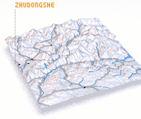 3d view of Zhudongshe