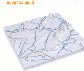 3d view of Ouyangjiadun