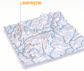 3d view of Laopingshi