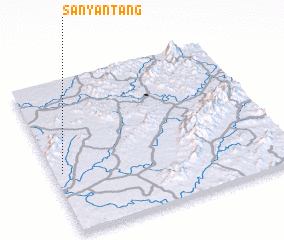 3d view of Sanyantang