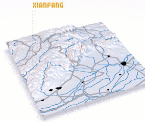 3d view of Xianfang