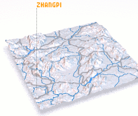 3d view of Zhangpi