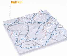 3d view of Baishui