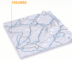 3d view of Yuejiang