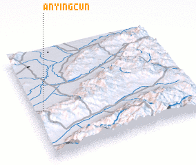 3d view of Anyingcun