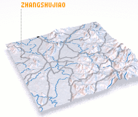 3d view of Zhangshujiao