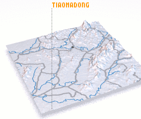 3d view of Tiaomadong