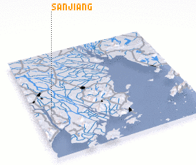 3d view of Sanjiang
