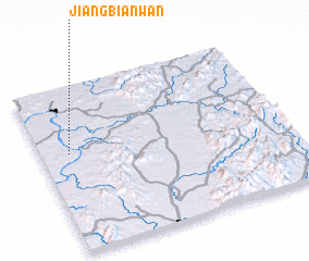 3d view of Jiangbianwan