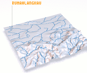 3d view of Rumah Langkau