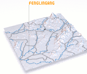 3d view of Fenglingang