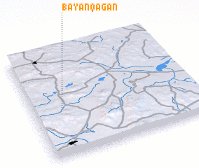 3d view of Bayan Qagan