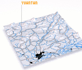 3d view of Yuantan