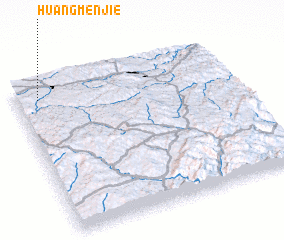 3d view of Huangmenjie