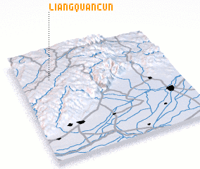 3d view of Liangquancun