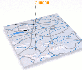 3d view of Zhugou