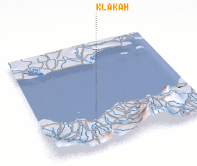 3d view of Klakah