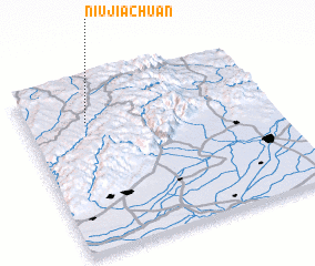 3d view of Niujiachuan