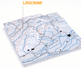 3d view of Lingchuan