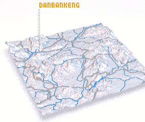 3d view of Danbankeng