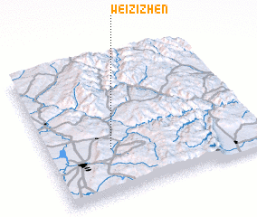 3d view of Weizizhen