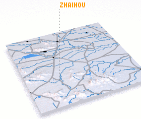 3d view of Zhaihou