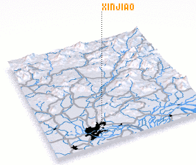 3d view of Xinjiao