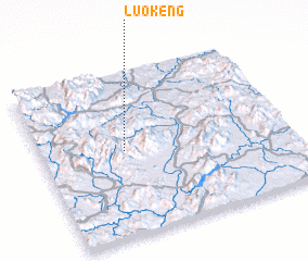 3d view of Luokeng