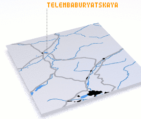 3d view of Telemba-Buryatskaya