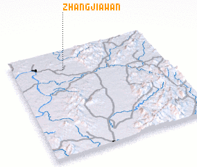 3d view of Zhangjiawan