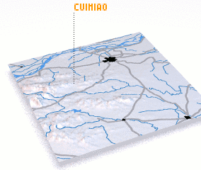 3d view of Cuimiao