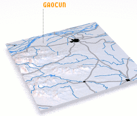 3d view of Gaocun