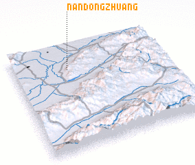 3d view of Nandongzhuang