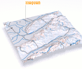 3d view of Xiaquan