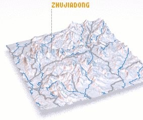 3d view of Zhujiadong