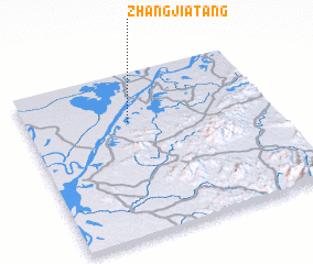 3d view of Zhangjiatang