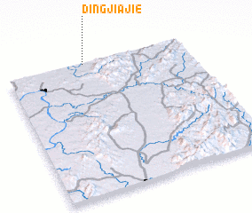 3d view of Dingjiajie
