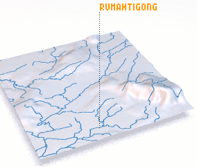 3d view of Rumah Tigong