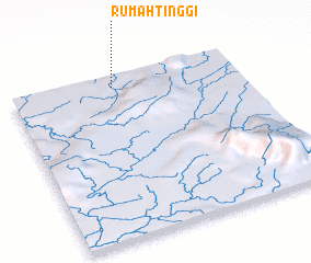 3d view of Rumah Tinggi