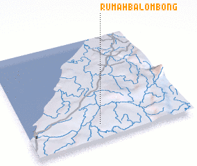 3d view of Rumah Balombong