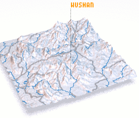 3d view of Wushan