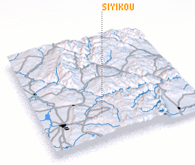3d view of Siyikou