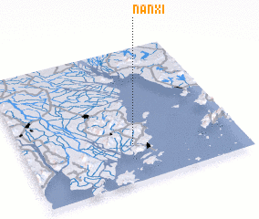 3d view of Nanxi