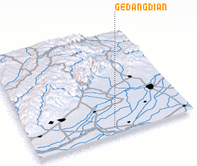 3d view of Gedangdian