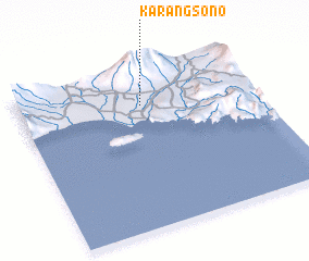 3d view of Karangsono