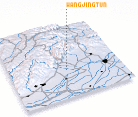 3d view of Wangjingtun